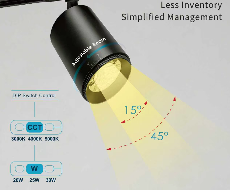 CCT Tunable track spot