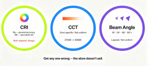 how to choose retail lighting
