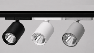 16CCT adjustable LED track spotlight with aluminium housing and interchangeable colour temperature settings