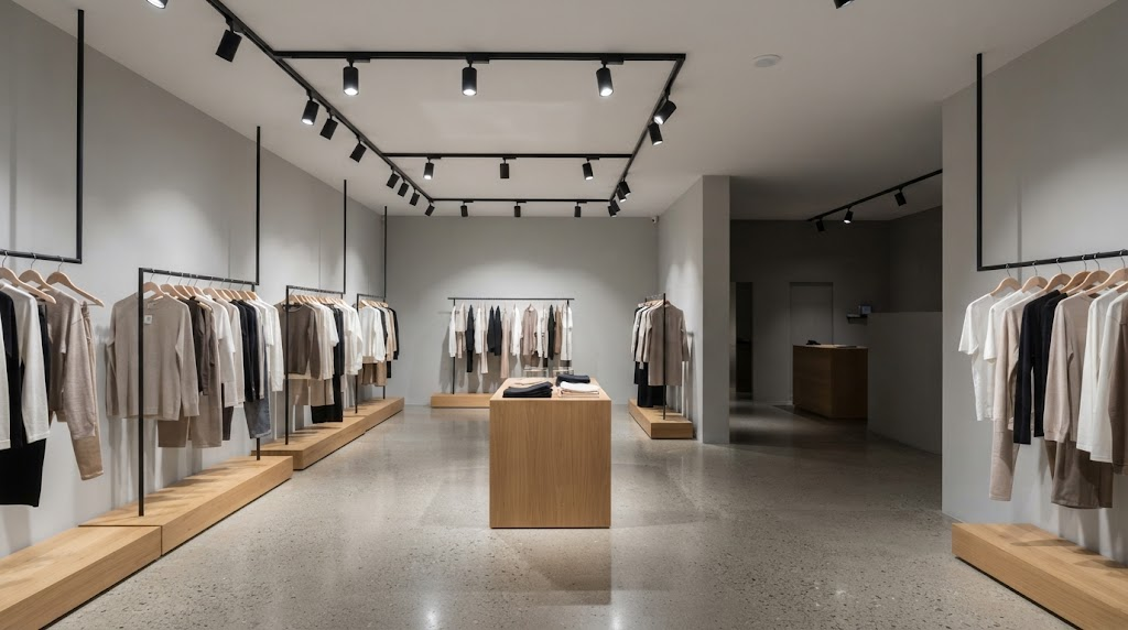 Occupancy-based lighting control for different retail areas